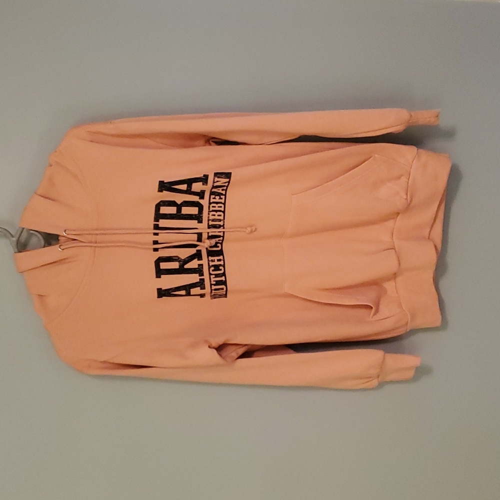 Aruba Hoodie/Sweatshirt - Salmon
